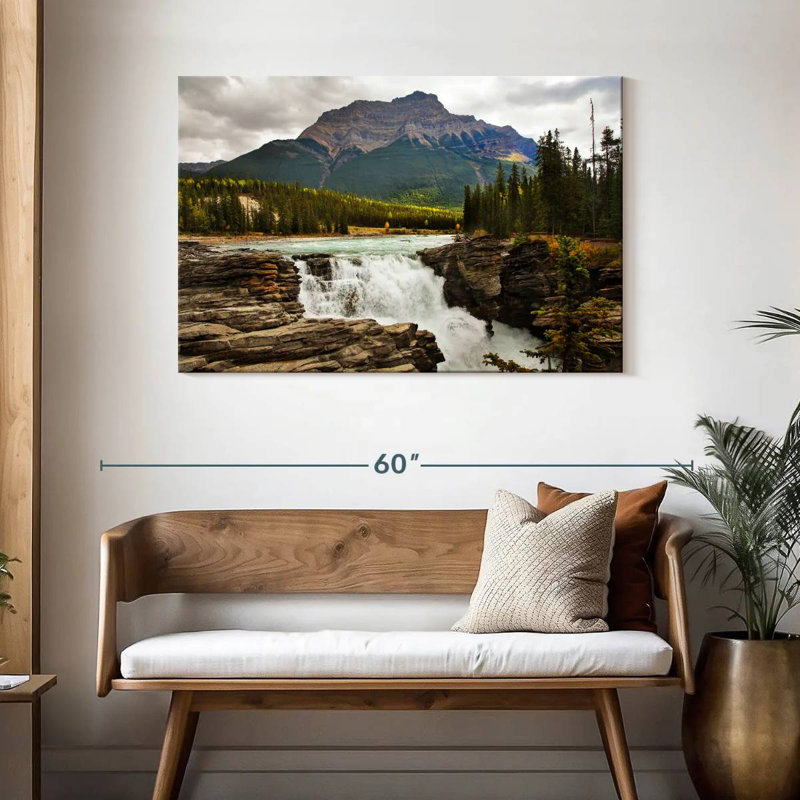 Cascades d'Alvord Sunwapta, H 30 po x l 45 po