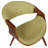Kaleem Mid-Century Upholstered Dining Chair in Wood Finish-1262555491-1287529705