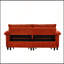 Canapé-lit convertible en velours de 73 pouces avec canapé-lit et matelas escamotable-1214033645