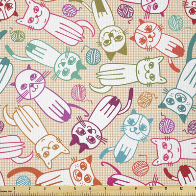 Courtany Kitty Pets Multi-Purpose Fabric