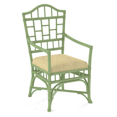 Chippendale 20'' H Upholstered Armchair