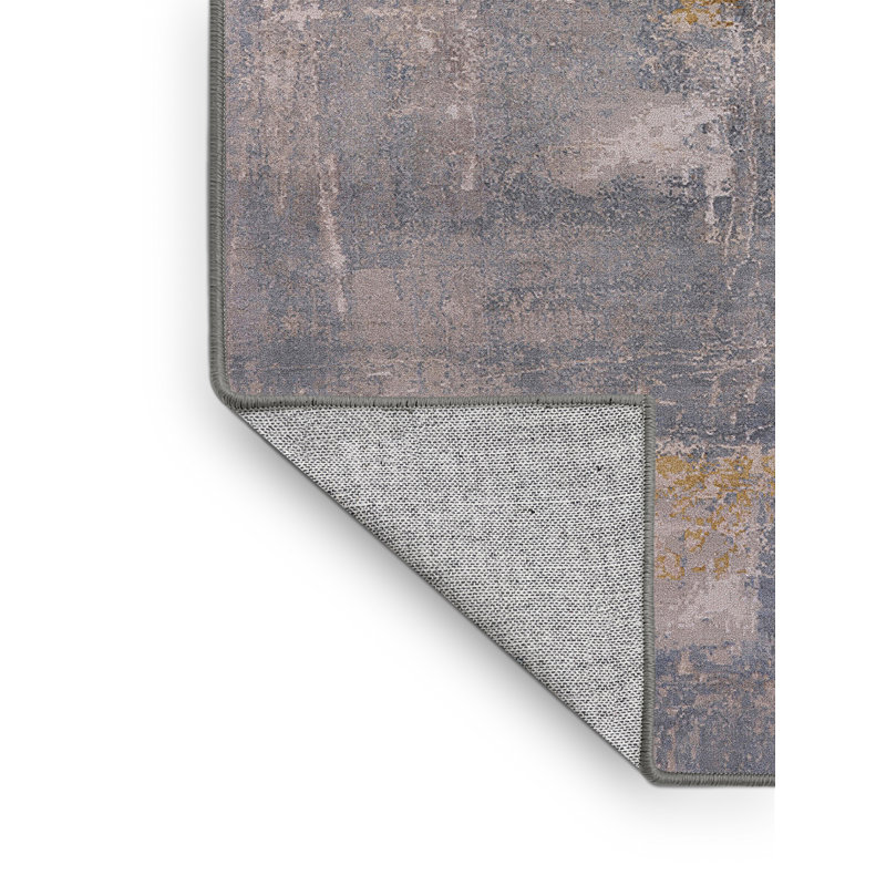 Tapis 10064 de style Mid-Century moderne 100% lavable à la machine, Tapis de couloir 2 pi x 5 pi