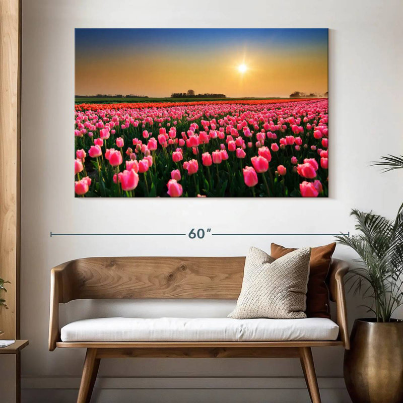 Alvord Netherlands Tulip Field, 20" H x 30" W