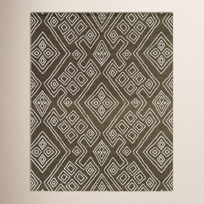 Kyoto Recycled P.E.T Brown Recycled Fibers Rug