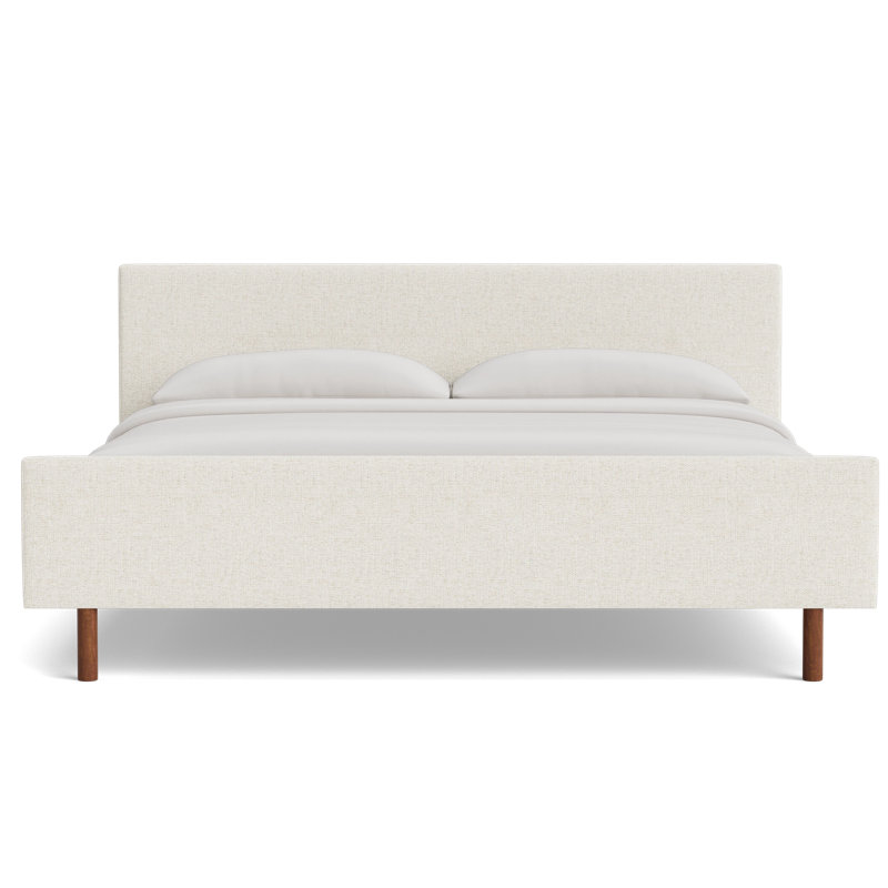 Skinny Fat Twin Bed, Performance Velvet - Denim, California King