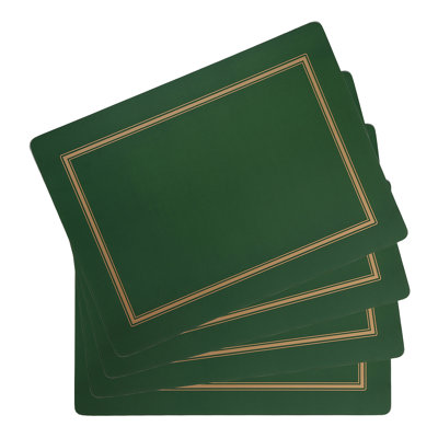 Portmeirion, Pimpernet, Placemats - Classic Burgundy