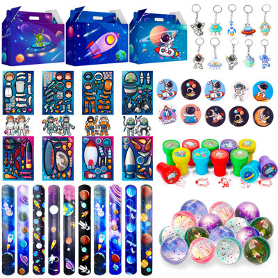 Space Party Favours for Kids, 70 Pcs Space Birthday Party Decorations Set