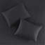 Ensemble de courtepointe 3 pièces noir double / grand-119744314-119744322