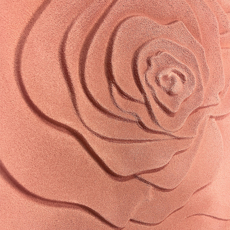 Peintures décoratives, fleurs tridimensionnelles en grès, sculptures sur bois, décorations murales de couloir, Fils croisés