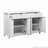 Sophisticated Sideboard Cabinet with Multiple Storage Options and Artistic Design-113296277