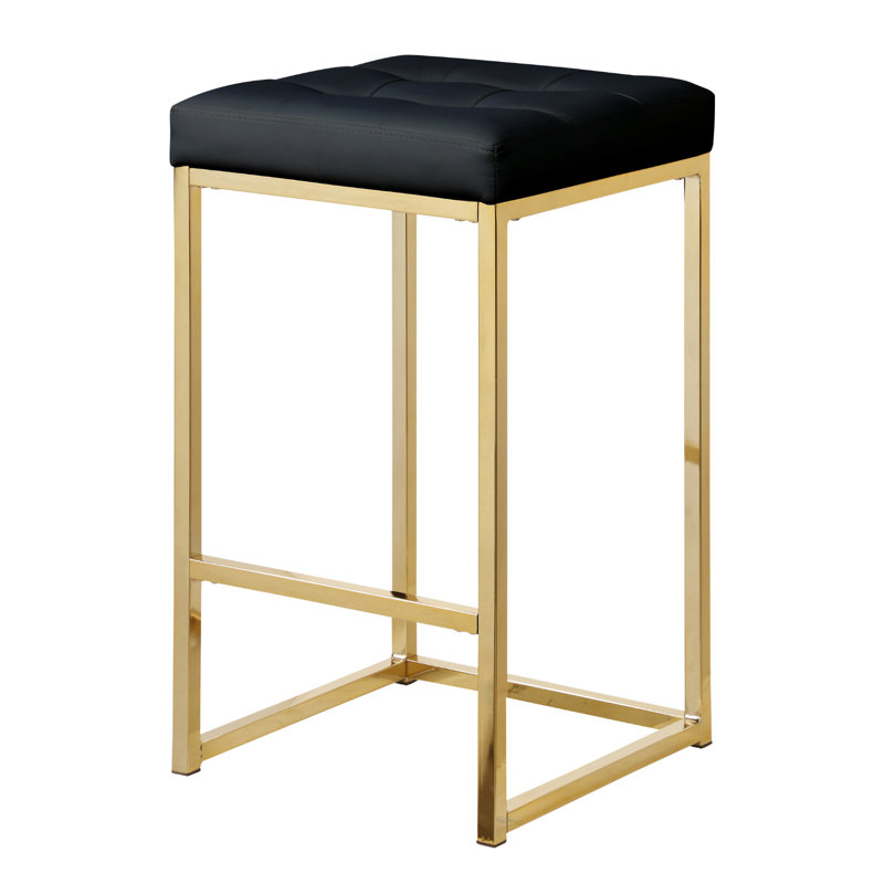 Pipe Counter Stool, Black