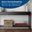 Table d'appoint pliante Stakmore, espresso-2130112850