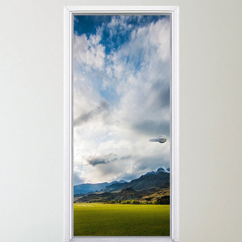 Landscape & Nature Door Decal, 80" H x 30" W