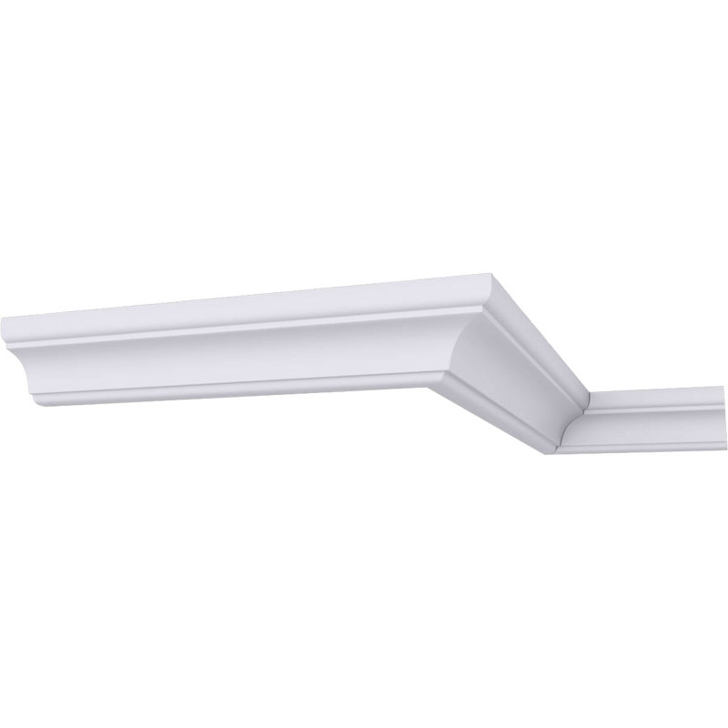Moulure couronne Edimbourg H 1 po x P 1 1/8 po x F 1 1/8 po x L 94 1/2 po