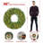 Heurlin Faux Pre-Lit Wreath -2128700429