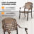 Aluminum Stackable Outdoor Dining Chair