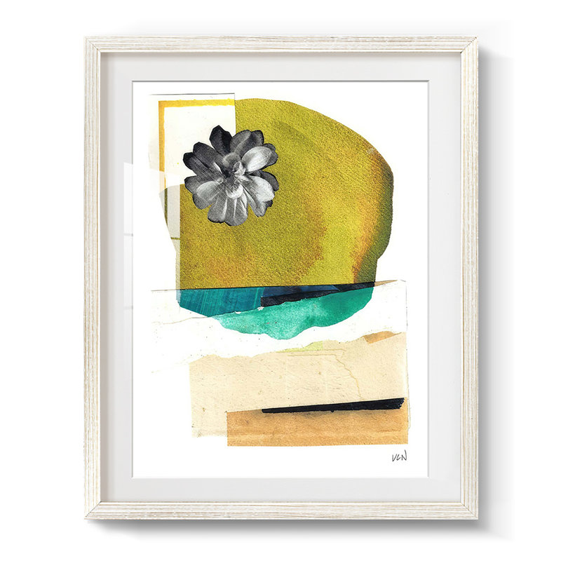 Day Beach II - impression encadrée, H 28,5 po x l 20,5 po, Blanc