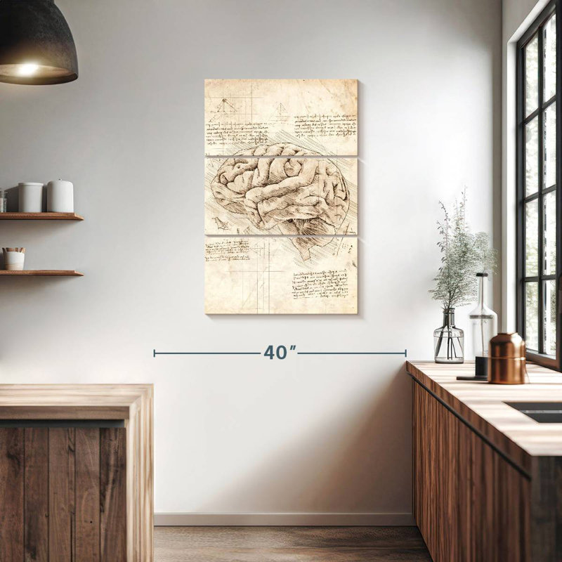 Keiri Human Brain, 38" H x 24" W