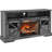 Electric Fireplace Entertainment Center With Door Sensor-2037638272