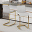  Tabouret de comptoir 25 po Jeileen (ensemble de 2)
