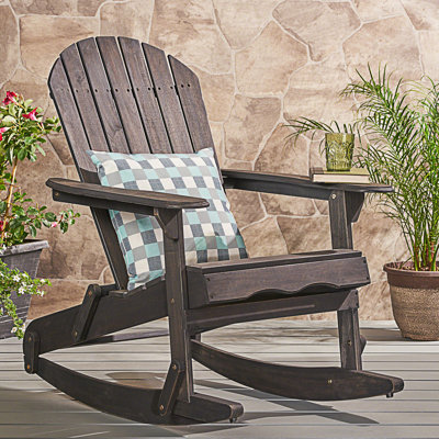 Chaise berçante Adirondack