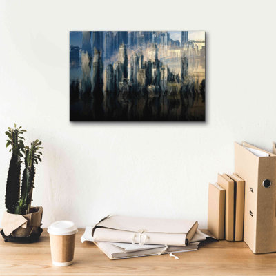 «City In The Sky» par David Manlove sur toile