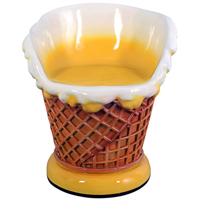Ice Cream Parlor Sculptural Chair