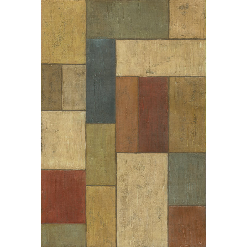 Tiled Abstract I by Megan Meagher - Wrapped Canvas Painting, 122cm H x 81cm W