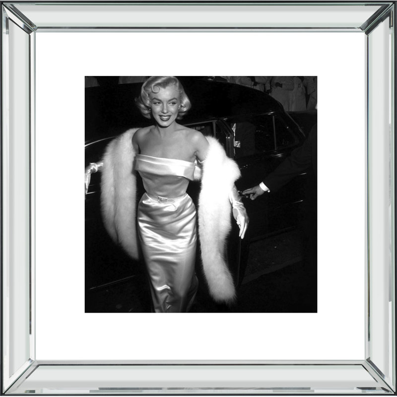Marilyn Monroe At The Academy Awards 1958 - Print on Wood
