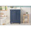 Meuble-lavabo moderne de 24 po de conception simple et élégante avec rangement à fermeture en douceur, tablette réglable, meuble-lavabo avec lavabo en céramique-1835253399