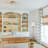 Drexton Wood LED Flush Mount Ceiling Light-1369691306