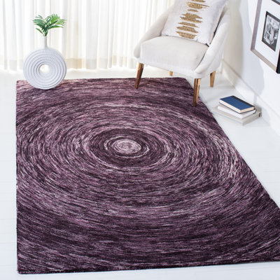 Tapis en laine touffeté à la main Dacy