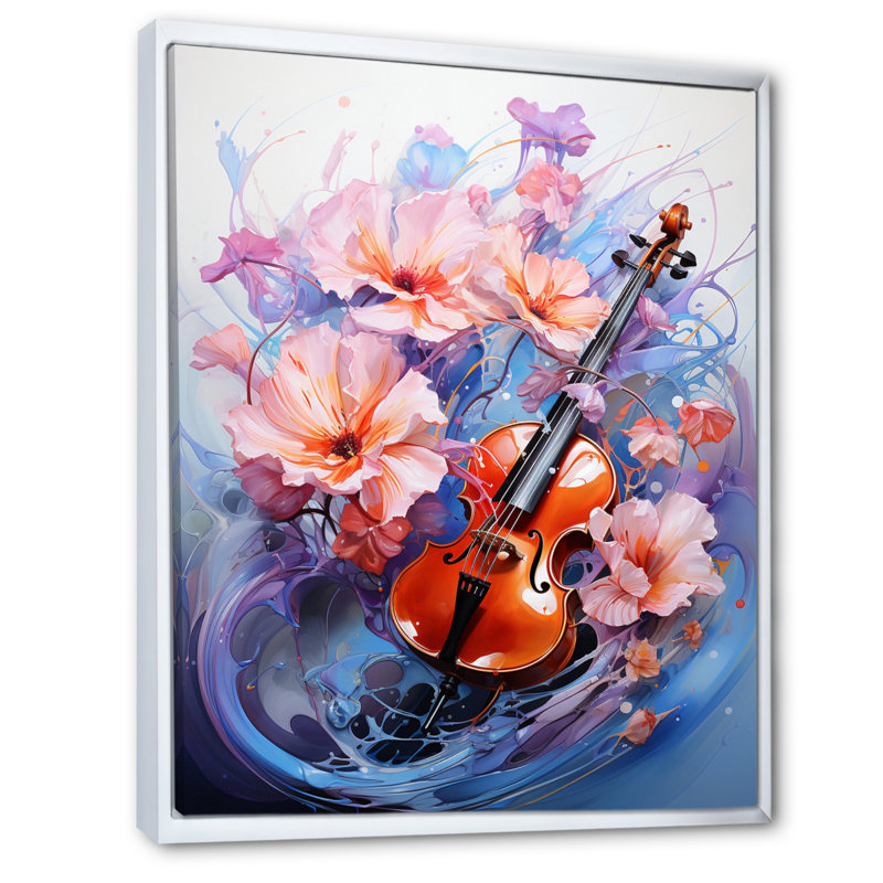 Afrique, symphonie I, reproduction d'art sur toile, H 40 po x l 30 po x P 1,5 po, Cadre flottant blanc