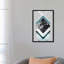 « geometric textures viii » par mareike böhmer, impression sur toile tendue-73617576-73617575-31926565