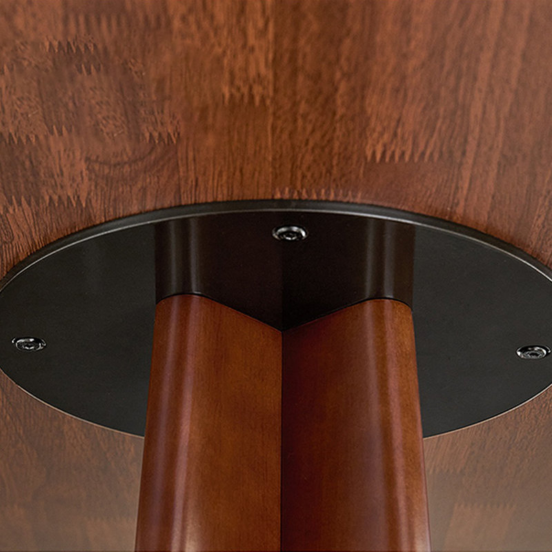 White&Walnut&Black Rectangular Sintered Stone Dining table