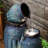Kupski Ceramic Fountain with Light