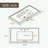 Bathroom Vanity With Sink Combo, One Cabinet And Three Drawers-1827556112