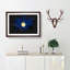 Moon Through the Trees - Picture Frame Graphic Art Print-56735406-56735405