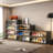 Glass Door Shoe Box Shoe Storage Cabinet For Sneakers With RGB Led-894642775