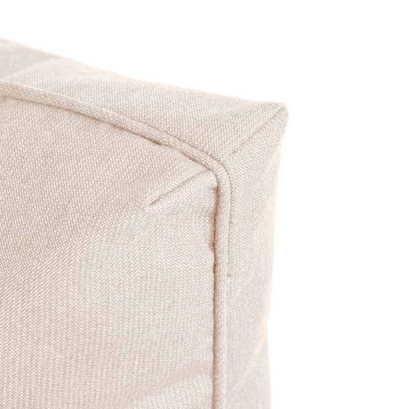 Sunbrella Outdoor Lounge Chair Cushion 2 Piece Set Back & Seat Cushion, Eggshell