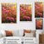 Reproduction d'art sur toile avec œillets roses-95872868-95872867