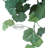 19" Real touch Grape Leaf Bush