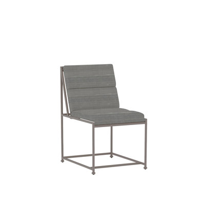 Glendale Cushion Sling Premium All-Weather Wicker Outdoor Dining Side Chair
