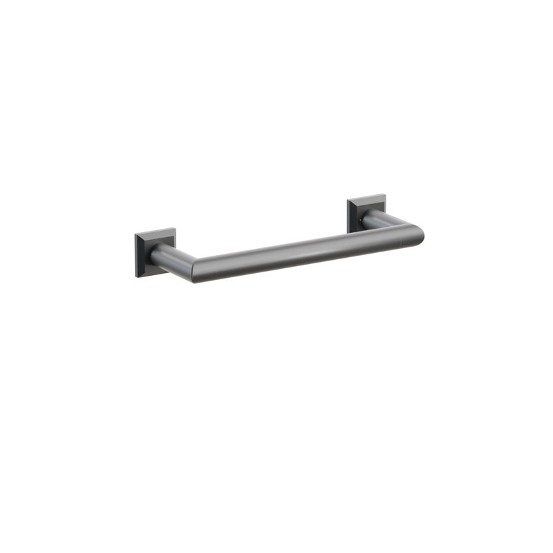 Barre à serviettes Emtek, Bronze frotté à l'huile, H 1,625 po x l 10,625 po x P 3,25 po