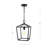Kreegar 1 - Light Matte Black Lantern Pendant