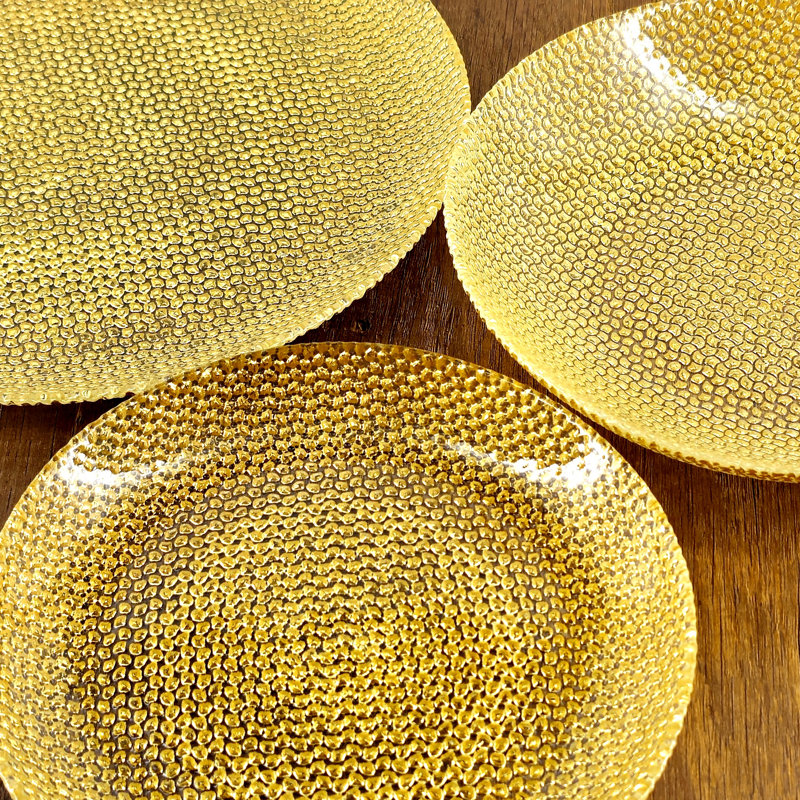 Vaisselle en verre Madellyne, Doré, 18