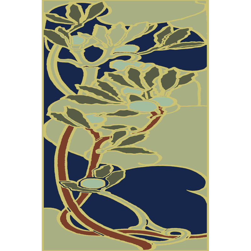 Nouveau panneau floral I, H 18 po x l 12 po