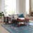 Ironcraft Solid Wood Coffee Table with Drawer in Mission Oak