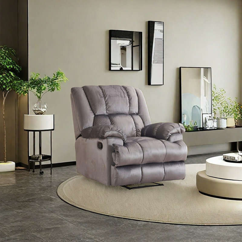Munawar Recliner, Light Gray