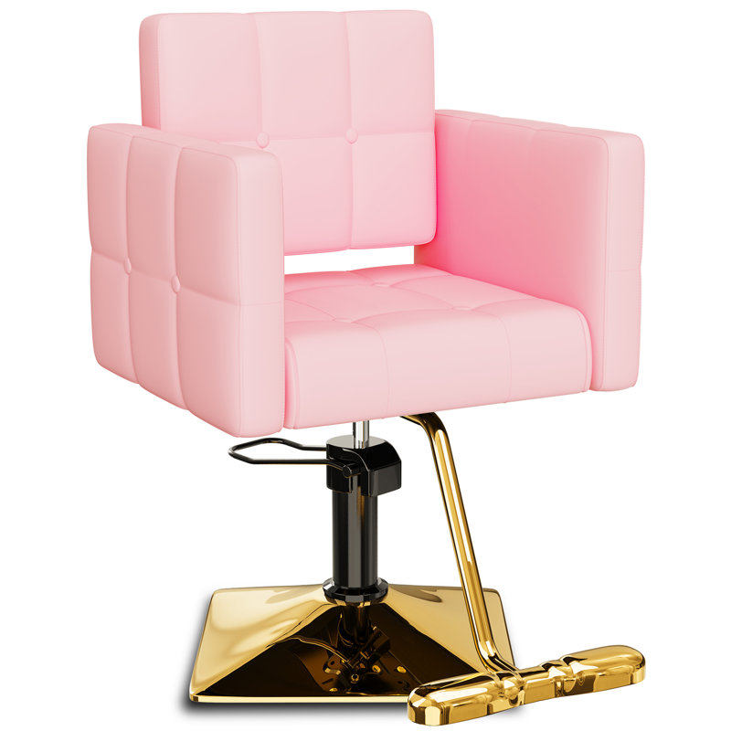 Fauteuil de massage en faux cuir, Rose